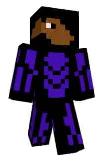 Blackstreak Minecraft avatar full body