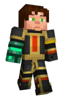 Blacktaro Minecraft avatar full body