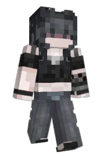 Blackteajunkie Minecraft avatar full body