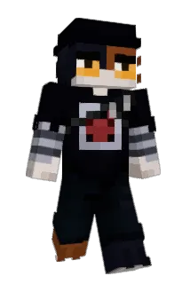 Blackychicken Minecraft avatar full body