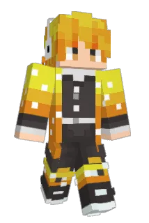 Blackylue Minecraft avatar full body