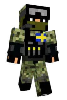 Blancken Minecraft avatar full body