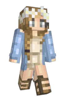 Blank_C Minecraft avatar full body