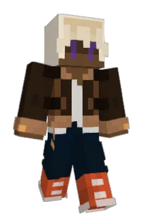 Blanknosie Minecraft avatar full body