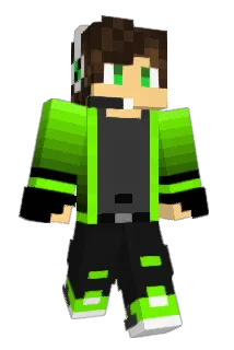 Blauarsch Minecraft avatar full body
