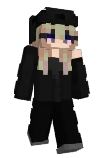 Blaubearchen Minecraft avatar full body