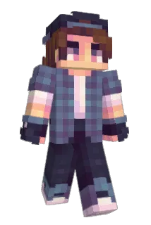 Blaucd Minecraft avatar full body