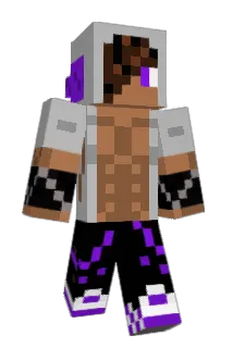 Blauther Minecraft avatar full body
