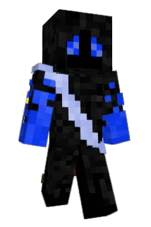 BlazeBluzz Minecraft avatar full body