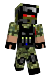 BlazeMarine Minecraft avatar full body