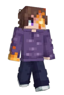 BlazeMind Minecraft avatar full body