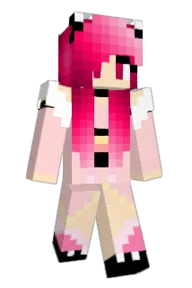 BlazeNeko Minecraft avatar full body