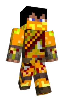Blazebellet Minecraft avatar full body