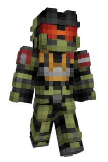 Blazekop Minecraft avatar full body