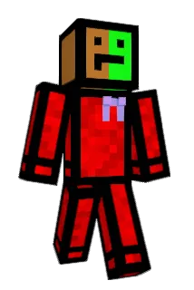 Blazep0g Minecraft avatar full body