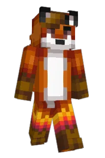 BlazerFoxx Minecraft avatar full body