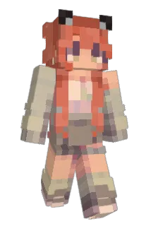 BlazingBluePanda Minecraft avatar full body