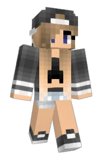 BlazingStardust Minecraft avatar full body