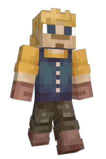BlckLetter Minecraft avatar full body