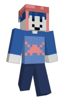 Minecraft-Avatar von Bleevs: ganzer Körper