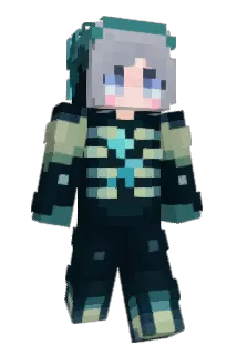 BleuAurel Minecraft avatar full body