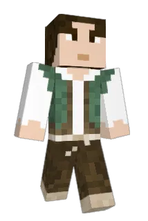 BleuBury Minecraft avatar full body