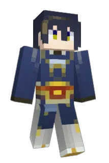 BleuDeMinuit Minecraft avatar full body