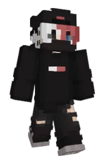 BleuNorange Minecraft avatar full body