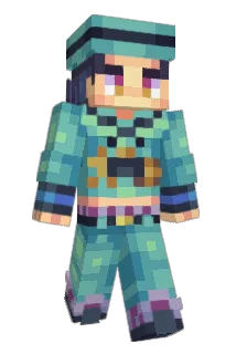 Bleubomb Minecraft avatar full body