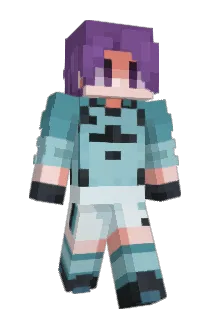 Bleuerr Minecraft avatar full body