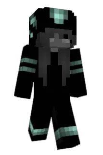 BlexAonda Minecraft avatar full body