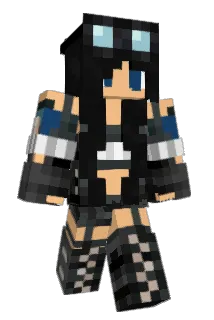 Blid Minecraft avatar full body