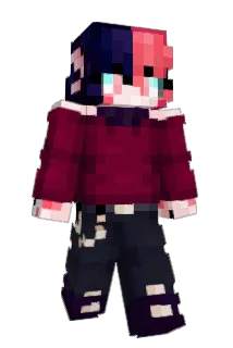 BlindinglySalty Minecraft avatar full body