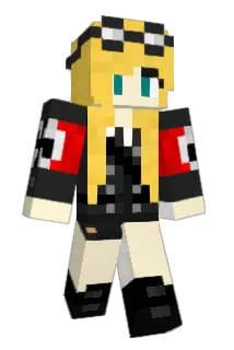 BlingBling Minecraft avatar full body