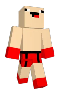Bling_Hair Minecraft avatar full body