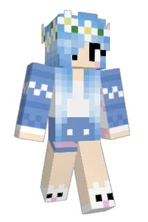 Bling_heart Minecraft avatar full body