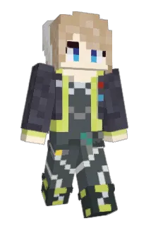 Blissenobia Minecraft avatar full body