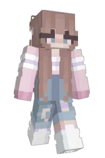 BlissyZara Minecraft avatar full body