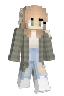 BlisteredGrinch Minecraft avatar full body