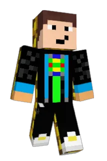 Blitzbecher Minecraft avatar full body