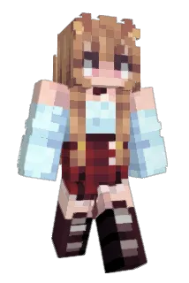Blixynia Minecraft avatar full body