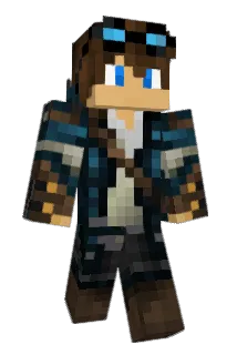 Blizzrobe Minecraft avatar full body