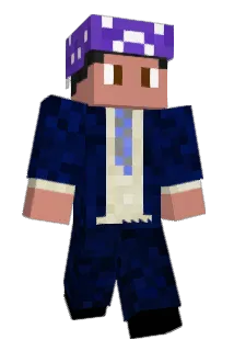 Blluu Minecraft avatar full body