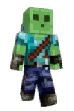 Blob Minecraft avatar full body