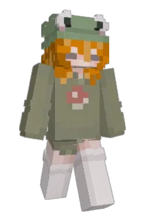 BlobRose Minecraft avatar full body