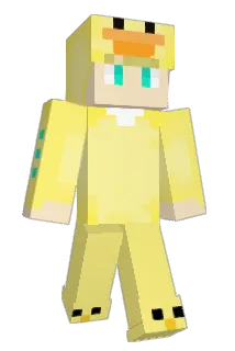 Blobbokoning Minecraft avatar full body