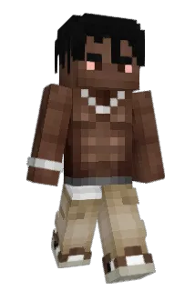 Blobdu Minecraft avatar full body