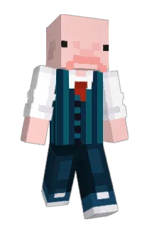 Blobv Minecraft avatar full body