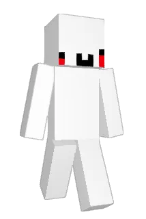 Blobyghost Minecraft avatar full body
