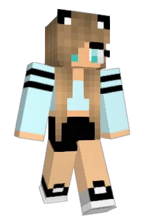 BlocBus Minecraft avatar full body